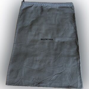 Balenciaga Drawstring Dust Bag 12 3/4” Length x 18 1/2” Height